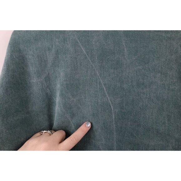 Vintage 90s Streetwear Mens XL Faded Color Block Denim Varsity Jacket Bomber USA - Picture 14 of 14